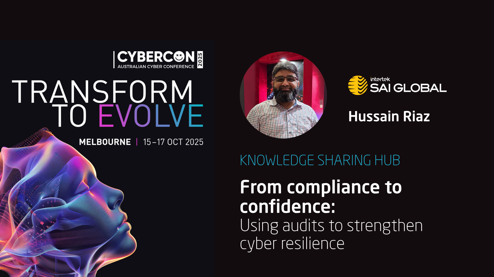 Cybercon Speaker Hussain