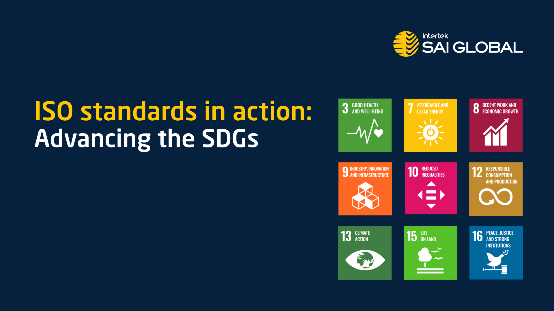 ISO standards in action